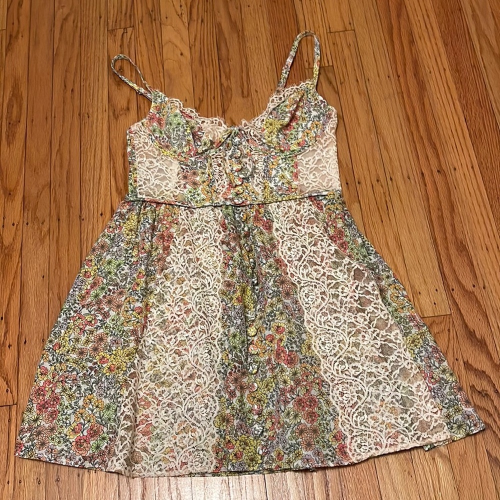 Victoria’s Secret collaboration with For Love and Lemons floral dress!